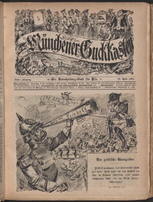 Münchner Guckkasten Sonntag 22. April 1888