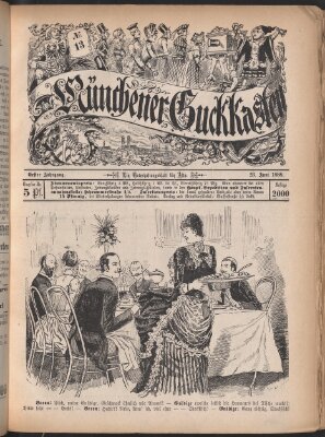 Münchner Guckkasten Samstag 23. Juni 1888