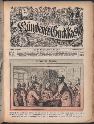 Münchner Guckkasten Samstag 8. September 1888