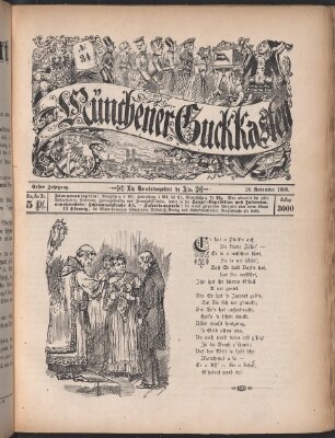 Münchner Guckkasten Samstag 24. November 1888