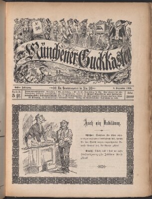 Münchner Guckkasten Samstag 8. Dezember 1888