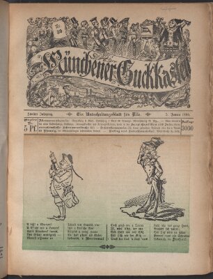 Münchner Guckkasten Samstag 5. Januar 1889