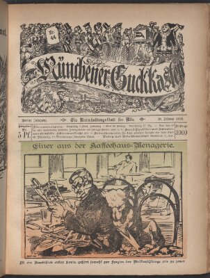 Münchner Guckkasten Sonntag 10. Februar 1889