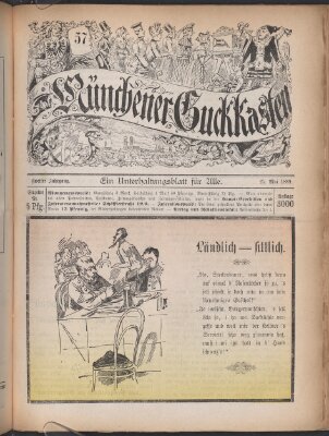 Münchner Guckkasten Samstag 25. Mai 1889