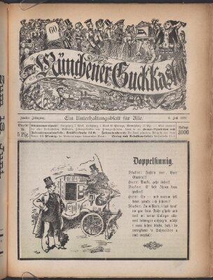 Münchner Guckkasten Samstag 6. Juli 1889