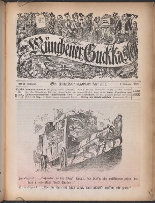 Münchner Guckkasten Mittwoch 6. November 1889