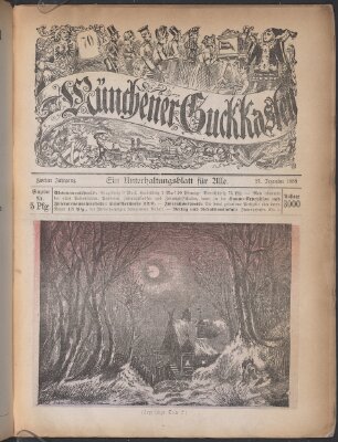 Münchner Guckkasten Samstag 21. Dezember 1889