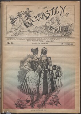 Münchner Guckkasten Montag 20. Januar 1890