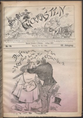 Münchner Guckkasten Sonntag 30. März 1890