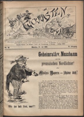 Münchner Guckkasten Donnerstag 24. Juli 1890