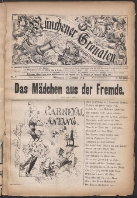 Münchner Guckkasten Donnerstag 15. Januar 1891