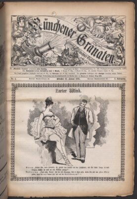 Münchner Guckkasten Donnerstag 22. Januar 1891