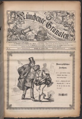 Münchner Guckkasten Donnerstag 29. Januar 1891