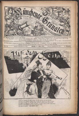 Münchner Guckkasten Samstag 21. März 1891