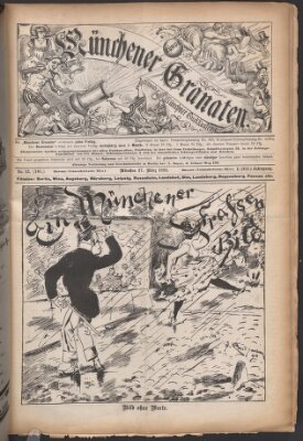 Münchner Guckkasten Freitag 27. März 1891