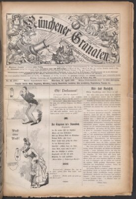 Münchner Guckkasten Sonntag 19. April 1891