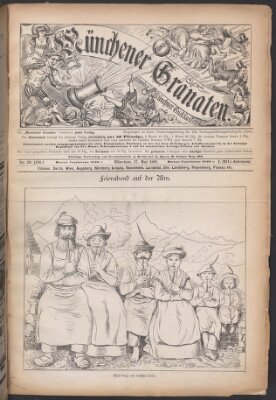 Münchner Guckkasten Sonntag 17. Mai 1891