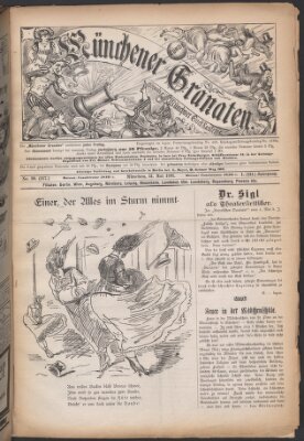 Münchner Guckkasten Sonntag 31. Mai 1891