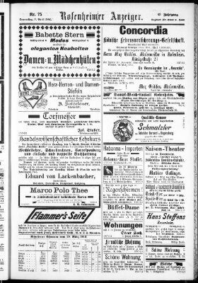 Rosenheimer Anzeiger Donnerstag 3. April 1902