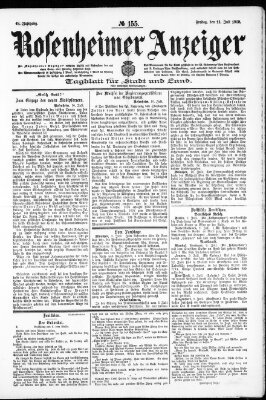 Rosenheimer Anzeiger Freitag 11. Juli 1902