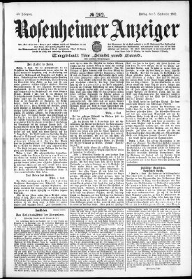 Rosenheimer Anzeiger Freitag 5. September 1902