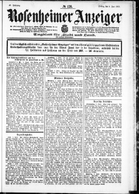 Rosenheimer Anzeiger Freitag 5. Juni 1903