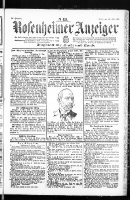 Rosenheimer Anzeiger Freitag 26. Mai 1905