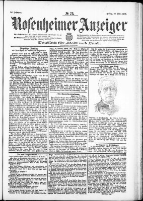 Rosenheimer Anzeiger Freitag 30. März 1906