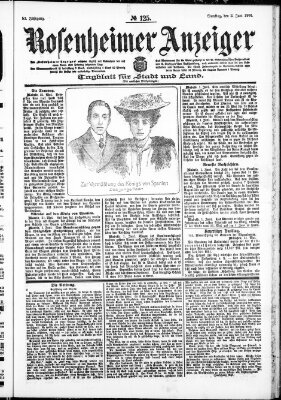 Rosenheimer Anzeiger Samstag 2. Juni 1906