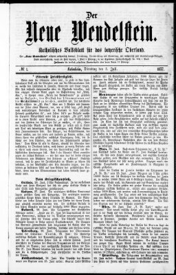 Wendelstein Dienstag 3. Juli 1877