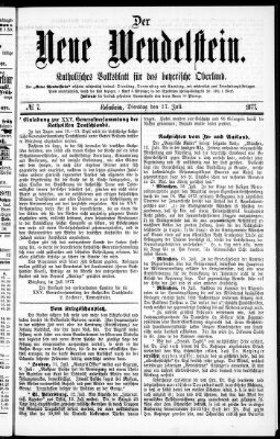 Wendelstein Dienstag 17. Juli 1877