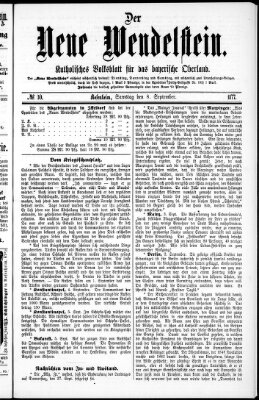 Wendelstein Samstag 8. September 1877