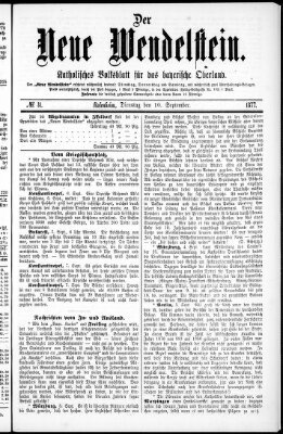 Wendelstein Montag 10. September 1877