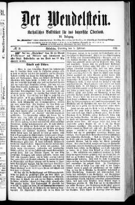 Wendelstein Samstag 5. Februar 1881