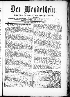 Wendelstein Mittwoch 1. Oktober 1884