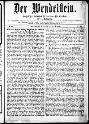 Wendelstein Donnerstag 11. Februar 1886