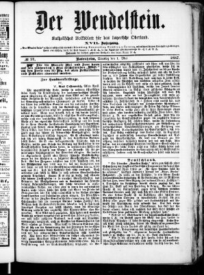 Wendelstein Sonntag 1. Mai 1887