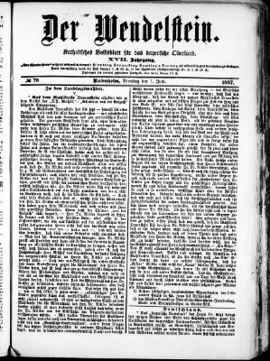 Wendelstein Dienstag 7. Juni 1887