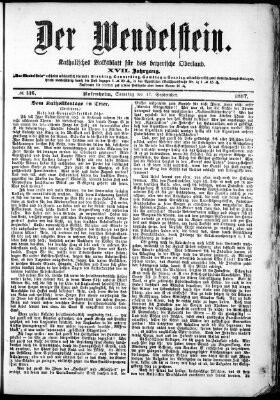 Wendelstein Samstag 17. September 1887