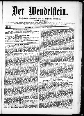 Wendelstein Donnerstag 29. Dezember 1887