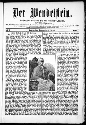 Wendelstein Samstag 7. Januar 1888