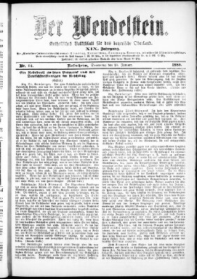 Wendelstein Donnerstag 24. Januar 1889