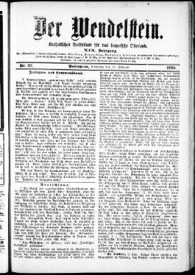 Wendelstein Samstag 16. Februar 1889