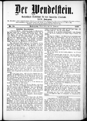 Wendelstein Donnerstag 28. Februar 1889