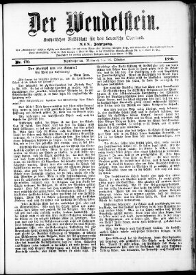 Wendelstein Mittwoch 16. Oktober 1889