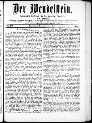 Wendelstein Donnerstag 3. Juli 1890