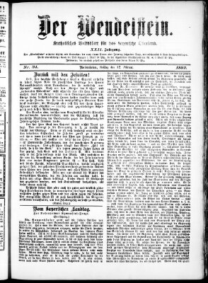 Wendelstein Freitag 12. Februar 1892