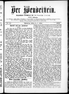 Wendelstein Samstag 13. Februar 1892