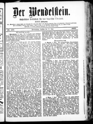 Wendelstein Sonntag 12. Juni 1892