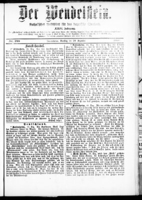 Wendelstein Dienstag 20. Dezember 1892